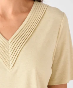 T-shirt maille brillante