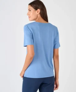 T-shirt maille brillante