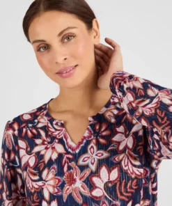 T-shirt maille crêpe stretch fil brillant