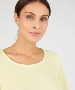 T-shirt maille texturée