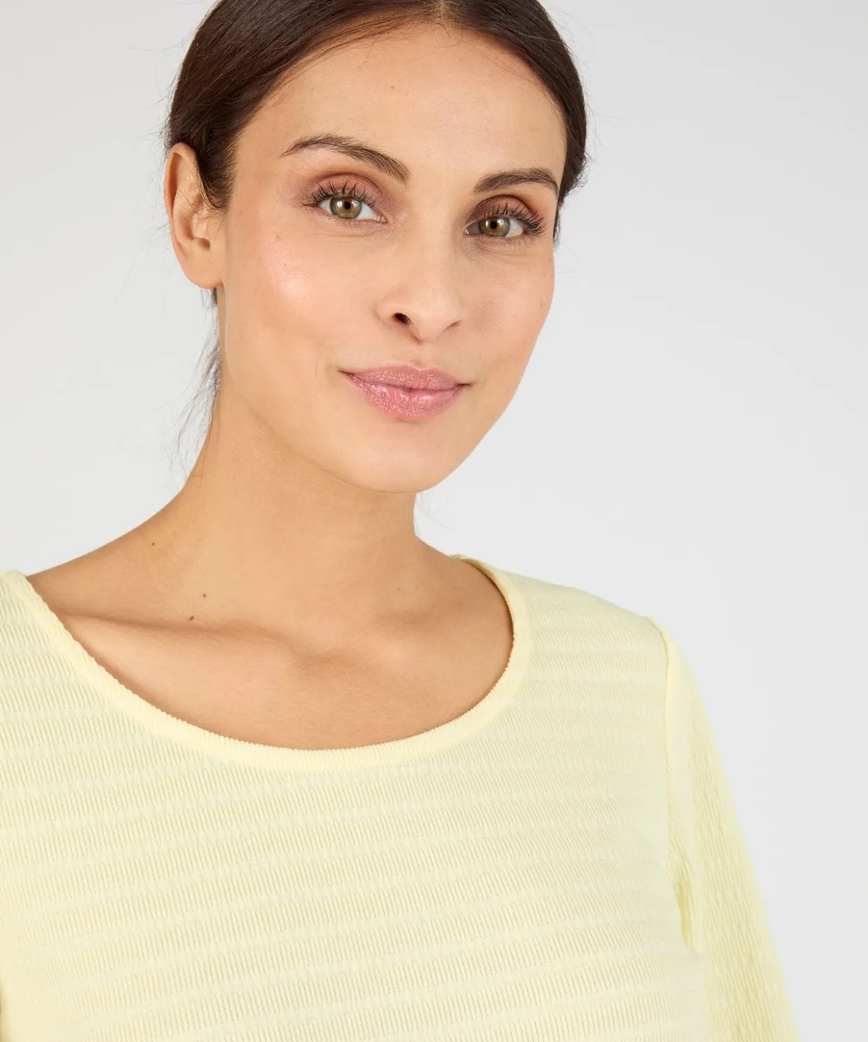 T-shirt maille texturée