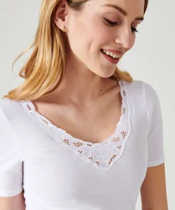 T-shirt manches courtes Essential pur coton peigné