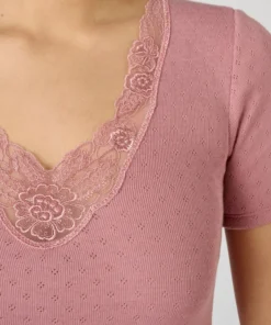T-shirt manches courtes, maille ajourée Thermolactyl