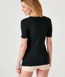 T-shirt manches courtes, maille ajourée Thermolactyl