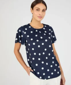 T-shirt manches courtes papillon