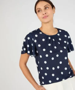 T-shirt manches courtes papillon