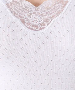 T-shirt manches longues maille ajourée Thermolactyl
