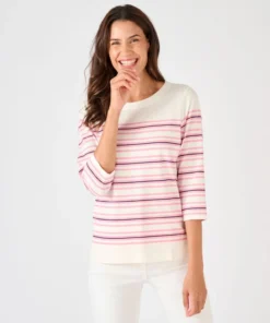 T-shirt marinière pur coton