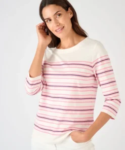 T-shirt marinière pur coton