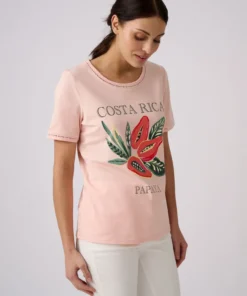 T-shirt motif placé
