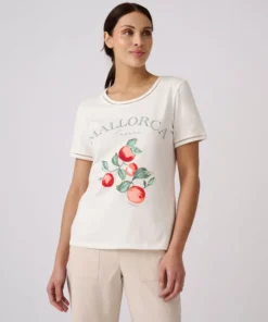 T-shirt motif placé