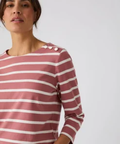T-shirt rayé pur coton