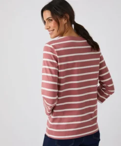 T-shirt rayé pur coton