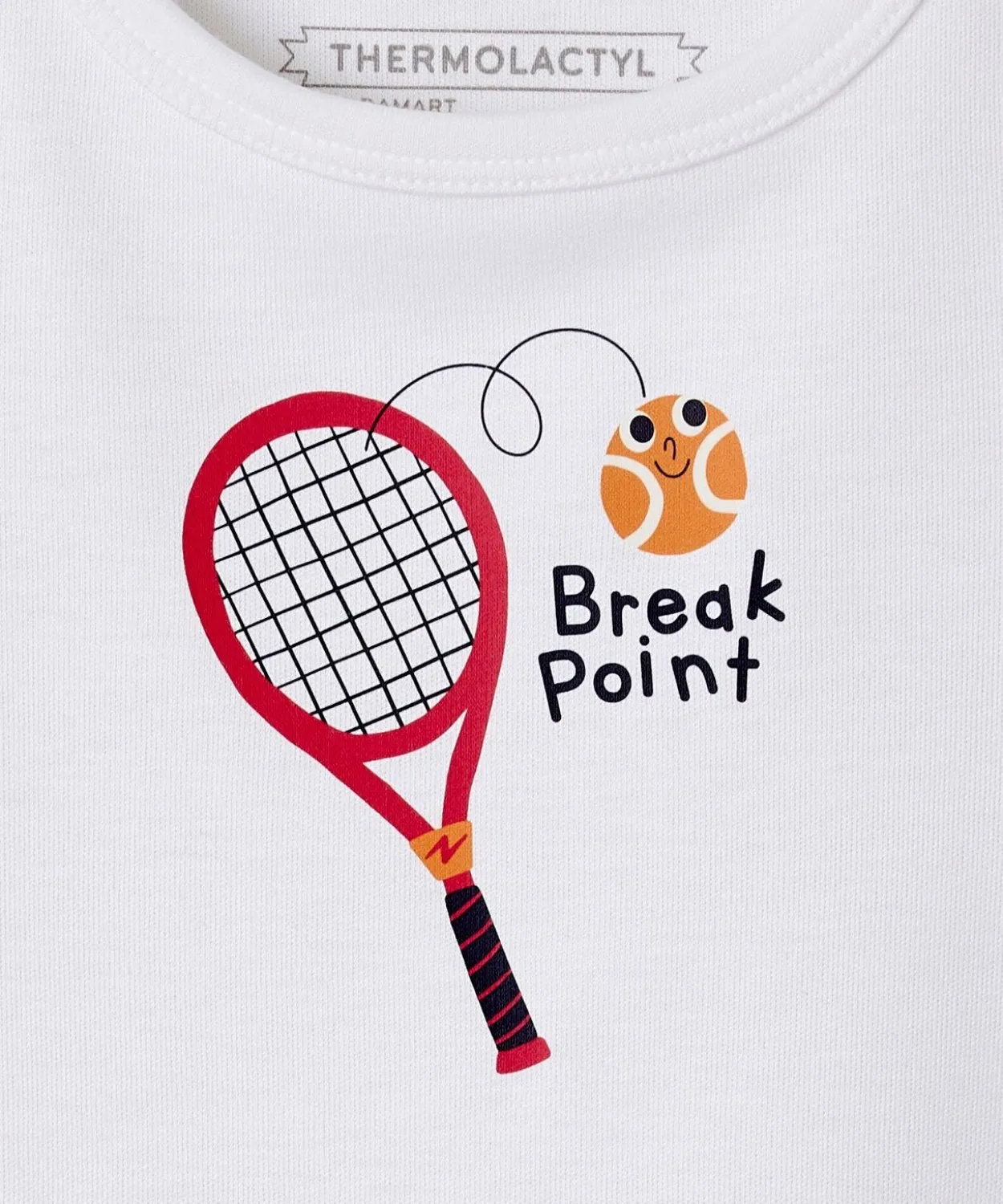 T-shirts Thermolactyl mixte enfant sérigraphiés