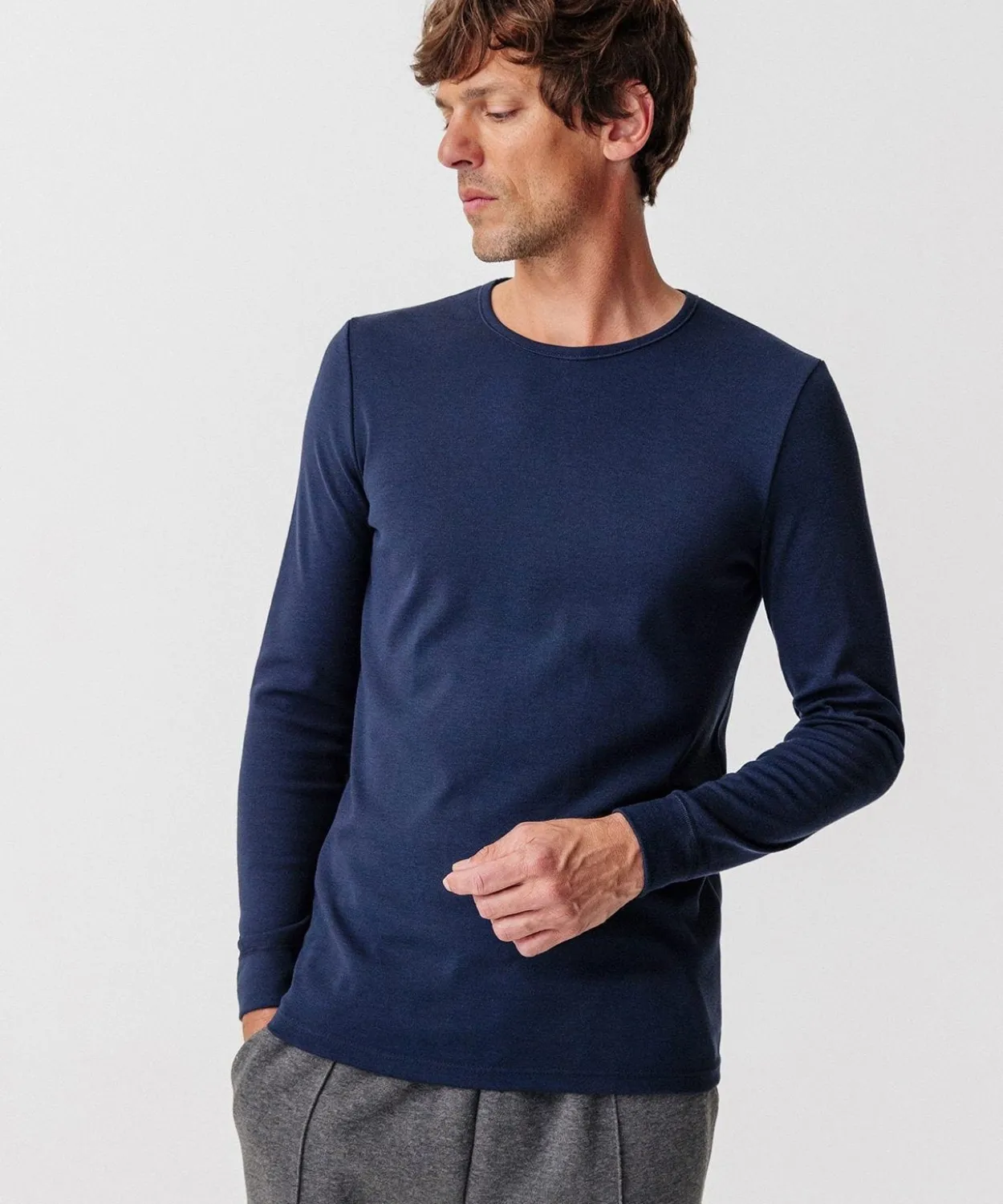 T-shirt Thermolactyl manches longues maille interlock
