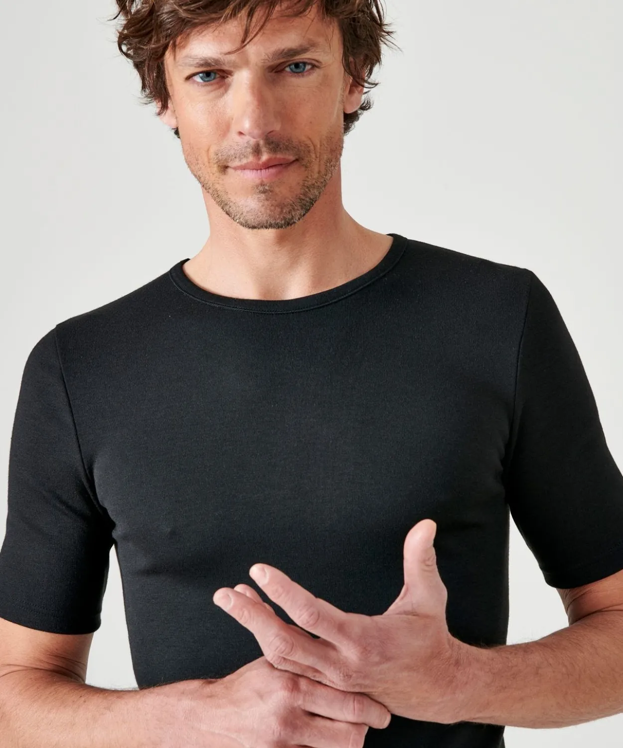 T-shirt Thermolactyl manches courtes maille interlock