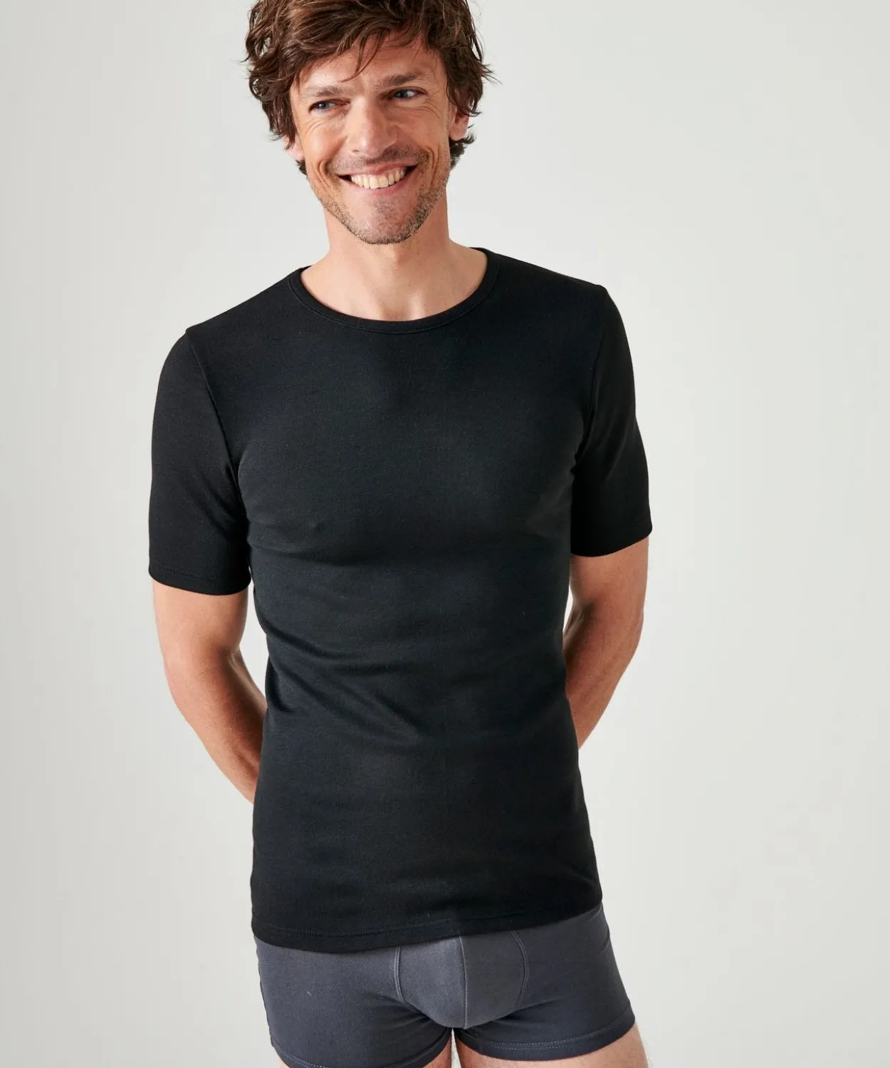 T-shirt Thermolactyl manches courtes maille interlock
