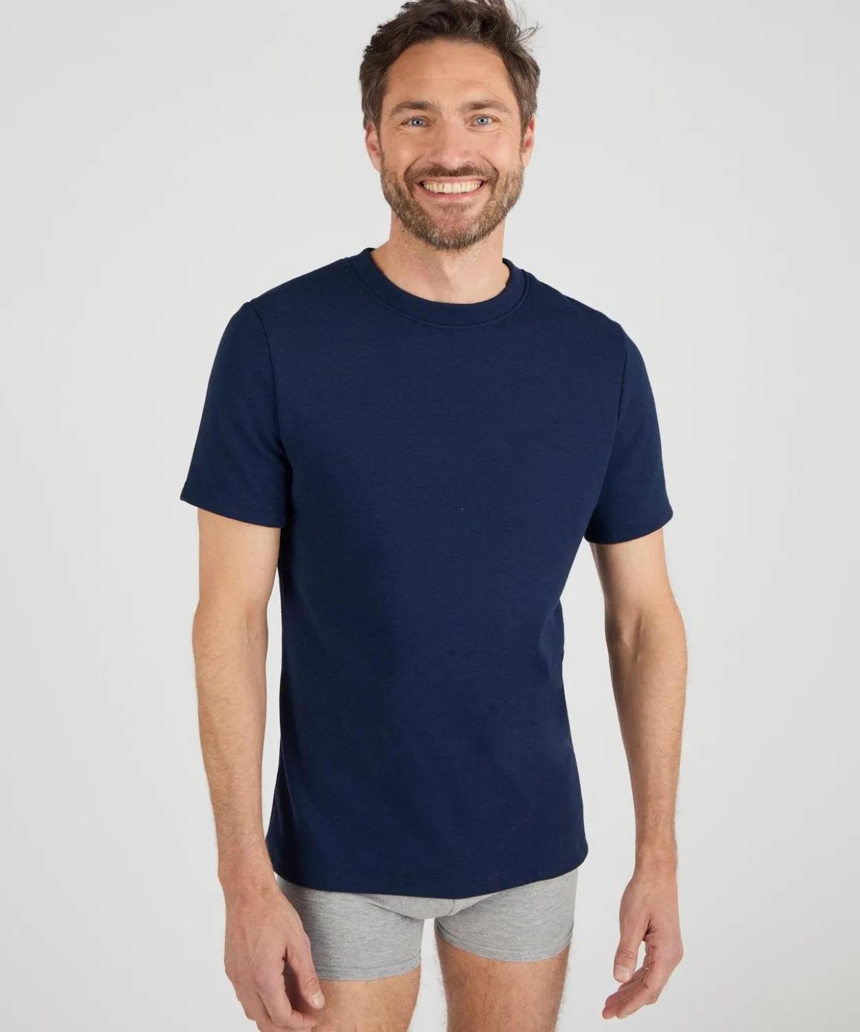 T-shirt Thermolactyl manches courtes, molleton gratté