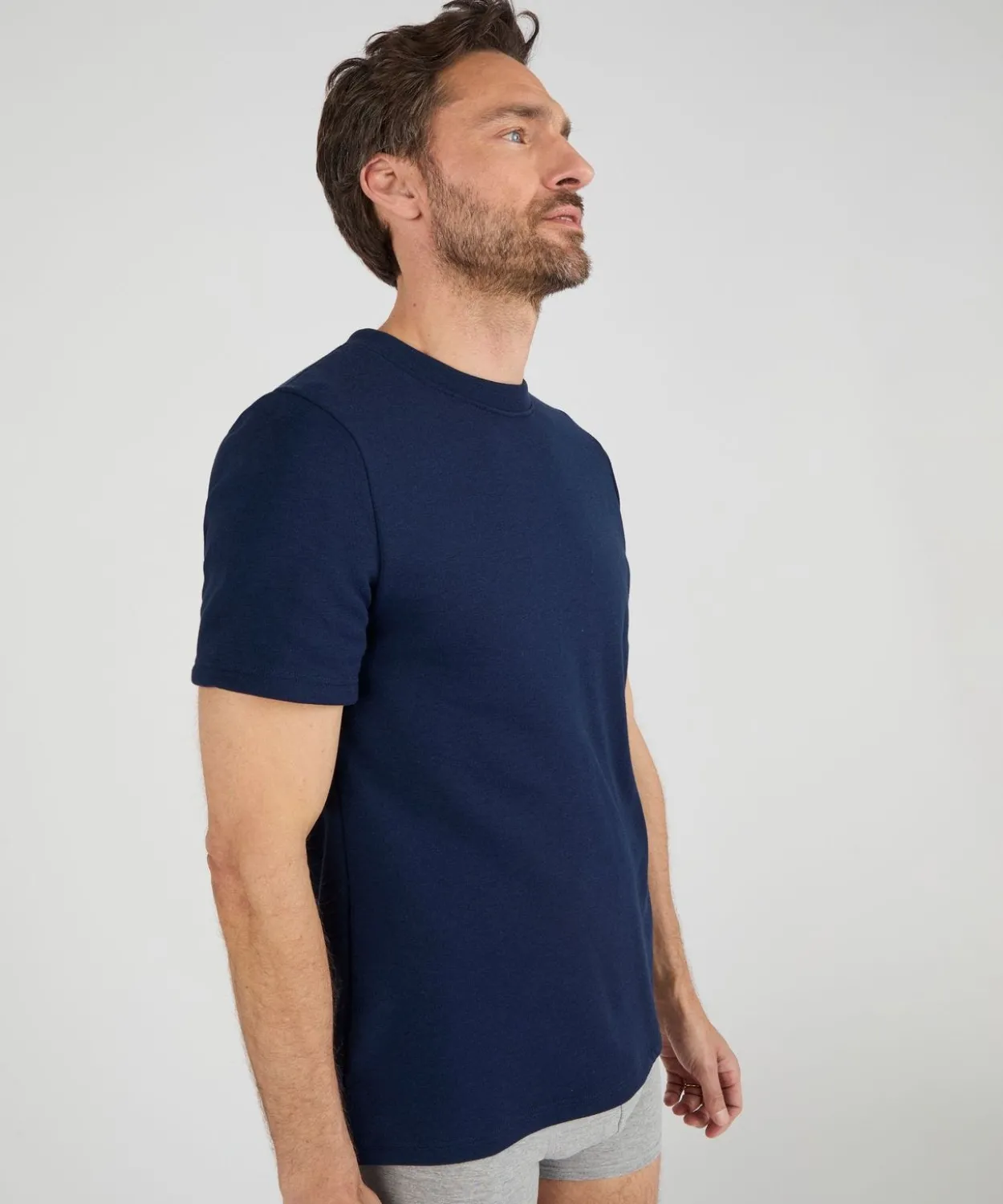 T-shirt Thermolactyl manches courtes, molleton gratté