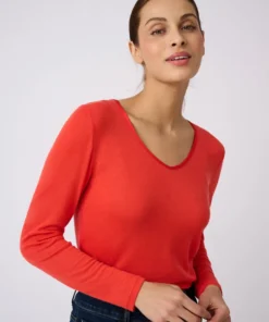 T-shirt Thermolactyl Sensitive manches longues col V