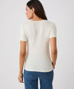 T-shirt Thermolactyl Sensitive manches courtes col V