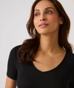 T-shirt Thermolactyl Sensitive manches courtes col V
