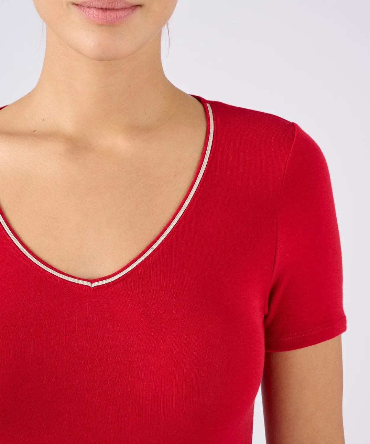 T-shirt Thermolactyl Sensitive biais brillant