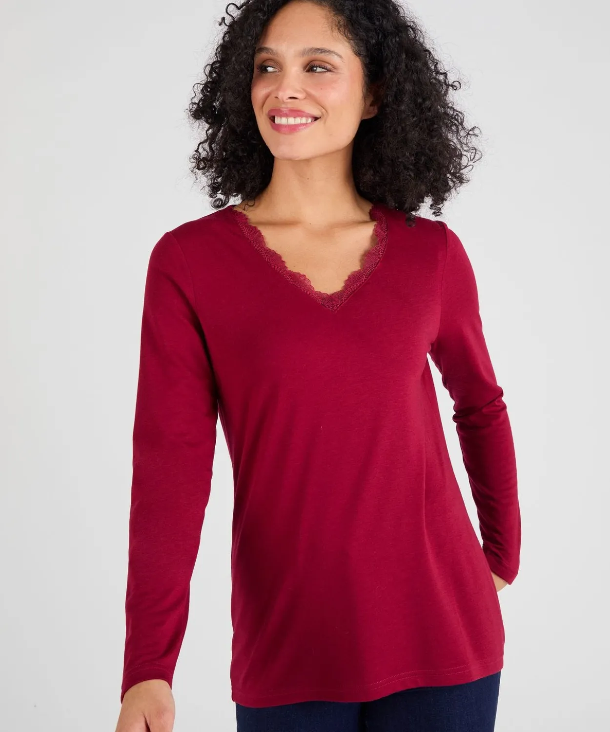 T-shirt Thermol'love dentelle