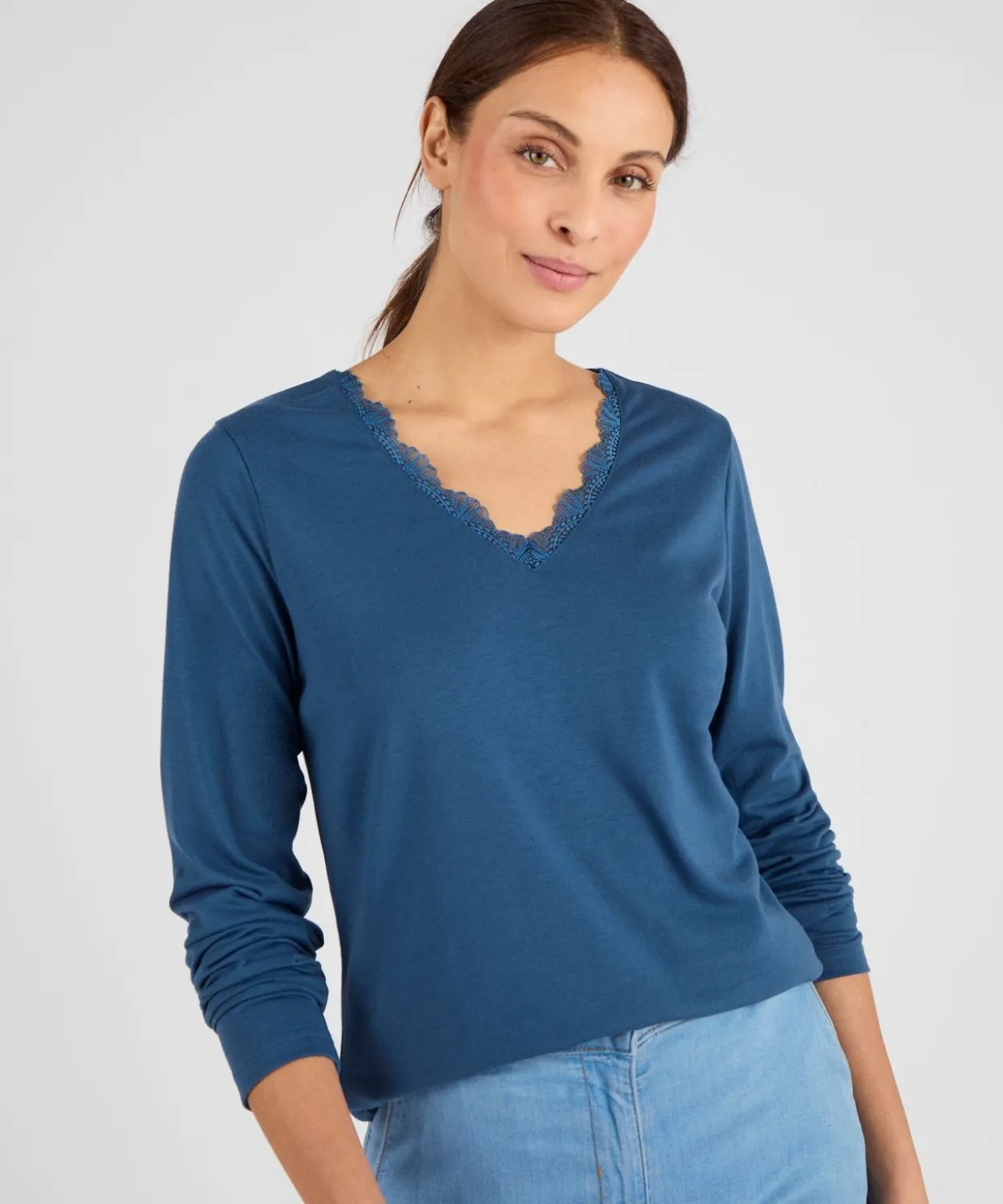 T-shirt Thermol'love dentelle