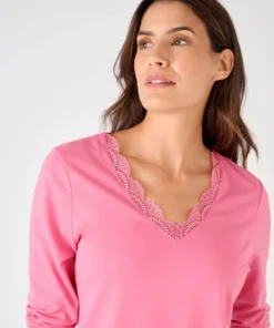 T-shirt Thermol'love dentelle