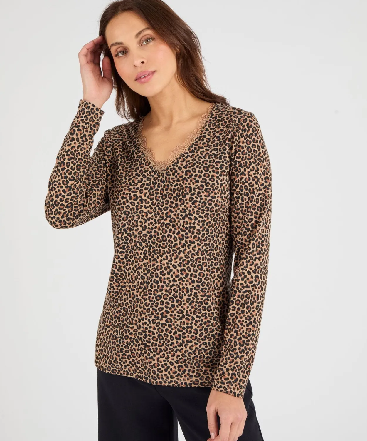 T-shirt Thermol'love dentelle