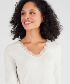 T-shirt Thermol'love dentelle