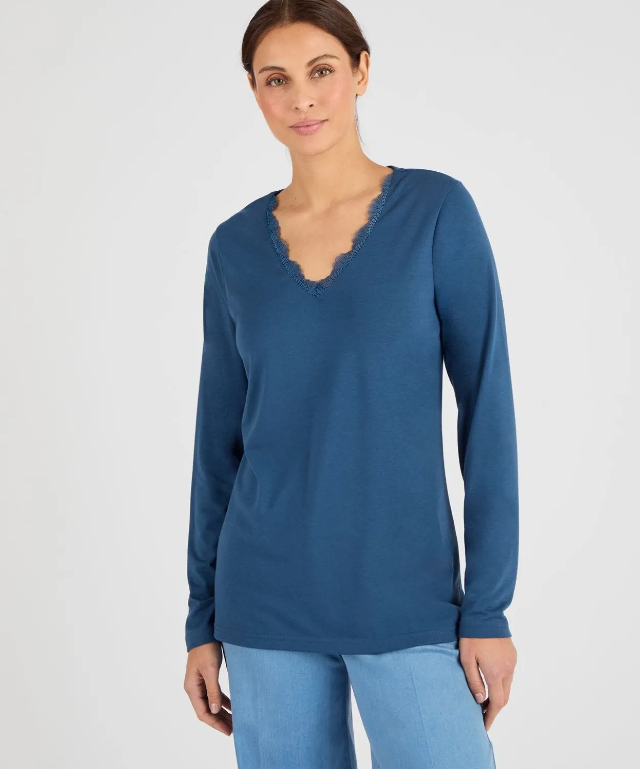 T-shirt Thermol'love dentelle