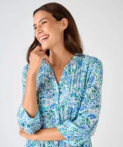Tunique créponnée pure viscose