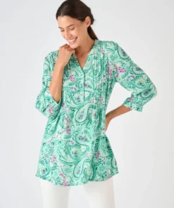 Tunique créponnée pure viscose