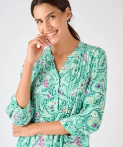 Tunique créponnée pure viscose