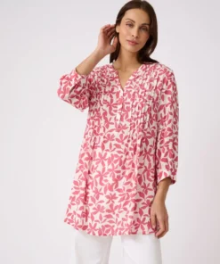 Tunique créponnée pure viscose