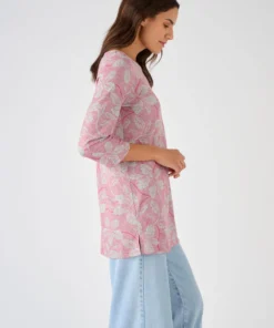 Tunique maille chaude imprimée