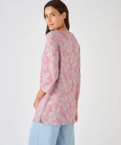 Tunique maille chaude imprimée