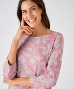 Tunique maille chaude imprimée