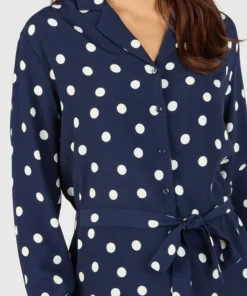 Tunique à pois en pure viscose