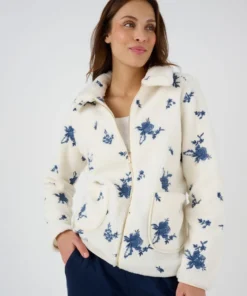 Veste de détente maille polaire brodée Thermolactyl