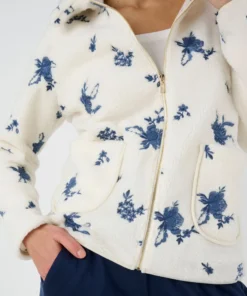 Veste de détente maille polaire brodée Thermolactyl