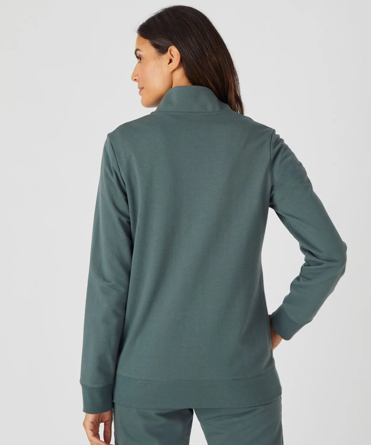 Veste de jogging zippée