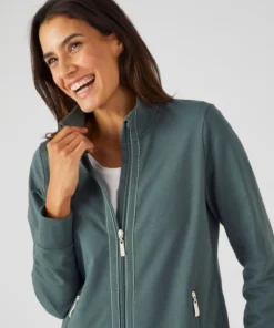 Veste de jogging zippée