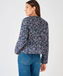Veste matelassée imprimée