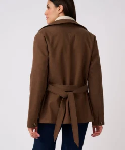 Veste-saharienne mélange Lyocell