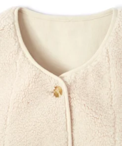 Veste sans manches maille moutonnée