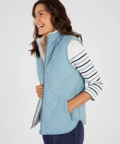 Veste sans manches réversible