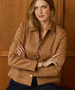 Veste suédine